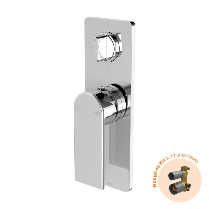 Teel SwitchMix Shower / Bath Diverter Mixer (Fit-Off Kit Only) - Chrome