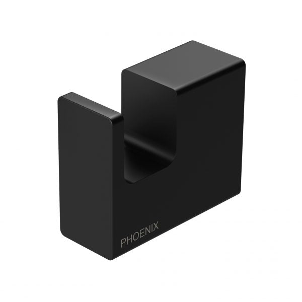 Lexi MKII Robe Hook - Matte Black