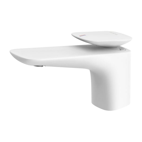 Nuage Basin Mixer - Lead Free - Matte White
