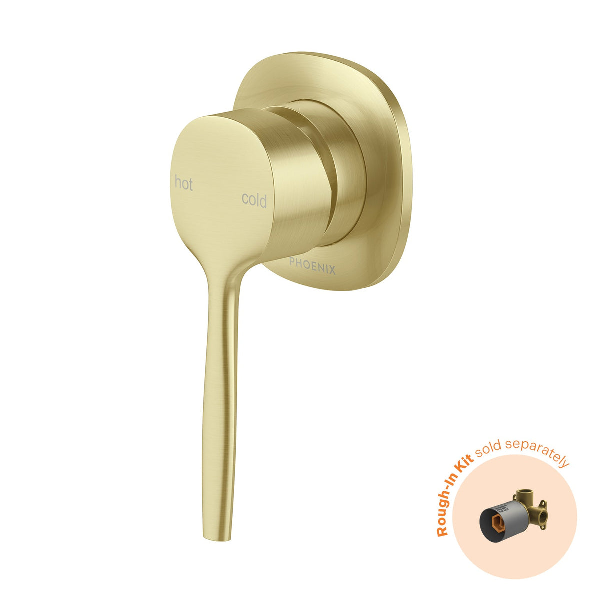 Vask SwitchMix Shower / Wall Mixer (Fit-Off Kit Only) - Brushed Gold