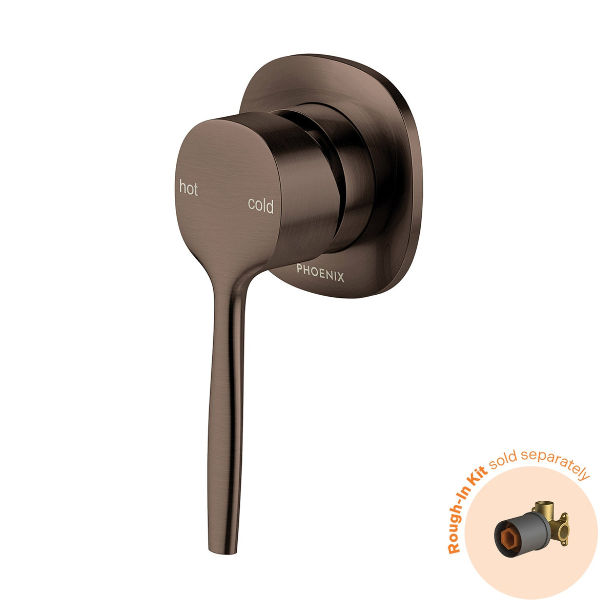 Vask SwitchMix Shower / Wall Mixer (Fit-Off Kit Only) - Brushed Bronze