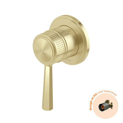 Wiltern SwitchMix Shower / Wall Mixer Brushed Gold (Fit-Off Kit Only)