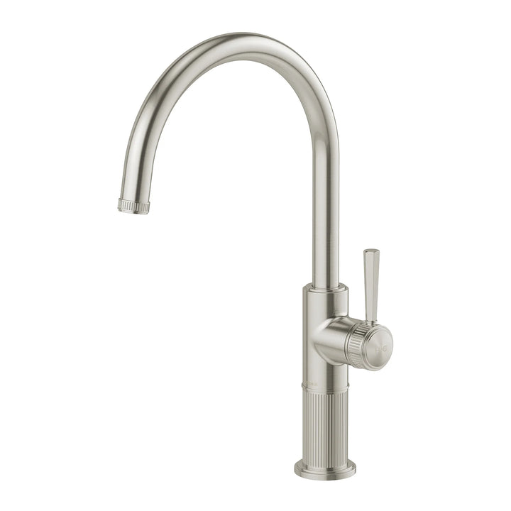 Wiltern Sink Mixer 200mm - Brushed Nickel