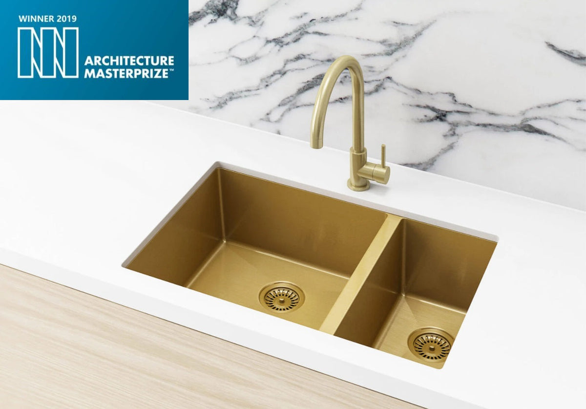 Lavello Kitchen Sink - One & Half Bowl 670 x 440 — Tiger Bronze