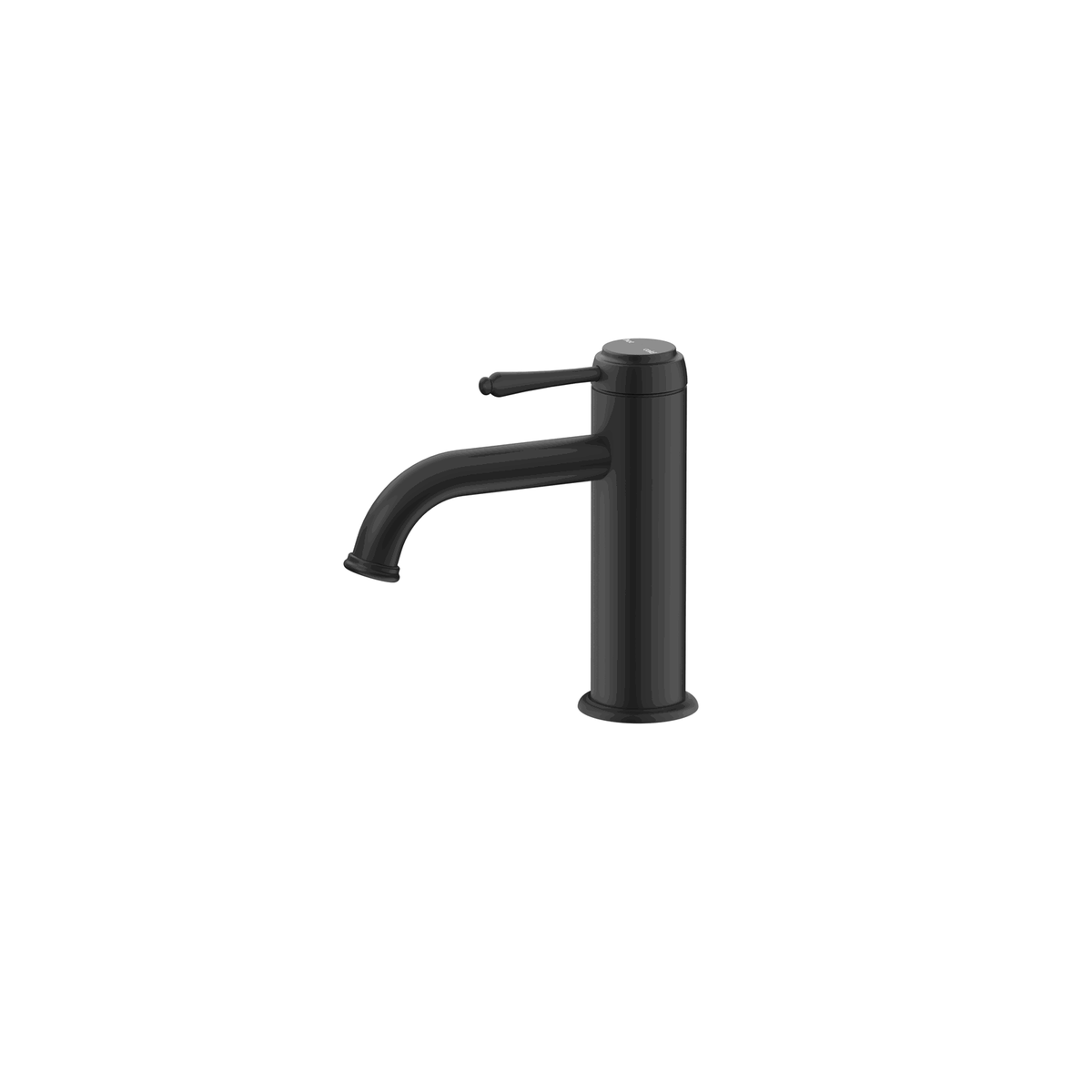 Mica Heritage Basin Mixer - Black