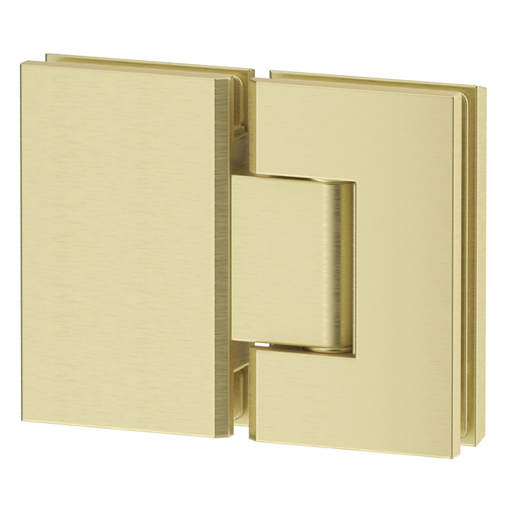 Shower Screen Hinges Glass To Glass - French Gold