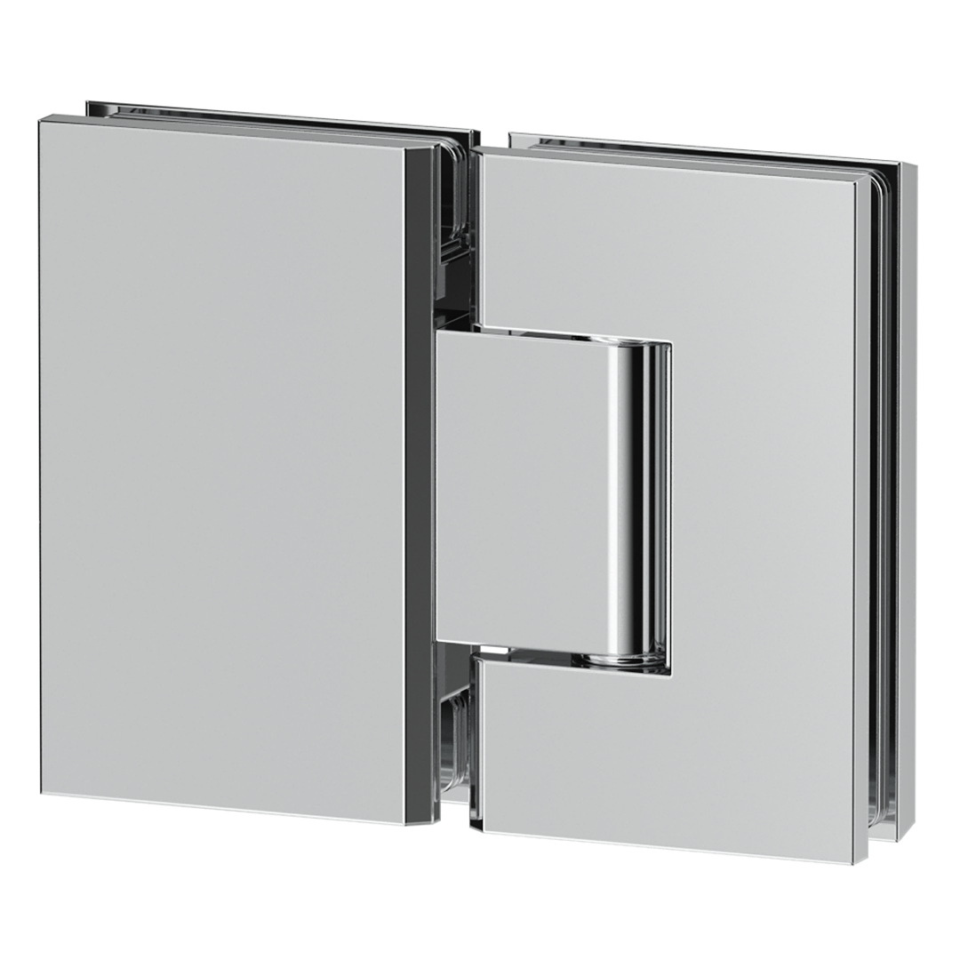 Shower Screen Hinges Glass To Glass - Chrome