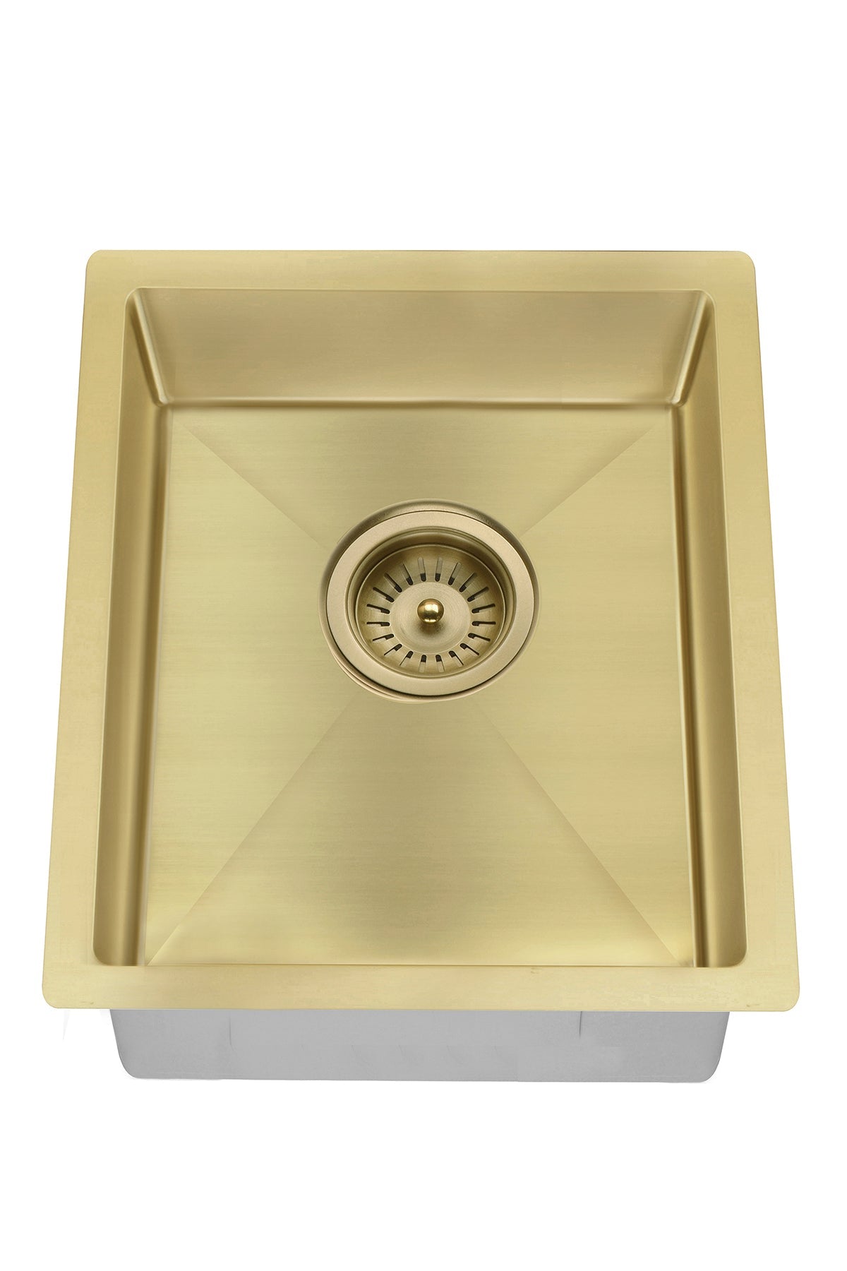 Lavello Kitchen Sink - Single Bowl 380 x 440 — Tiger Bronze