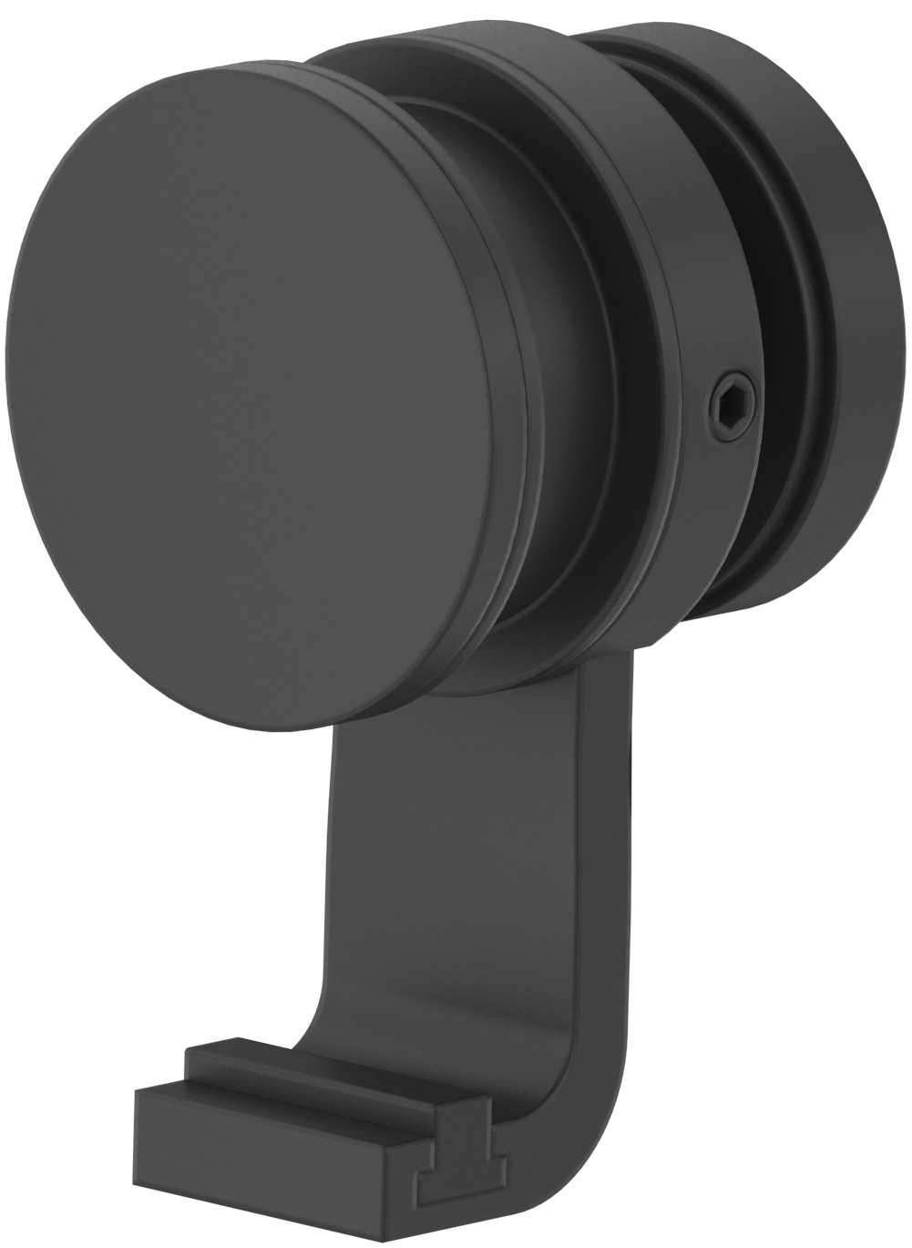 Sliding Roller/Wheel — Black
