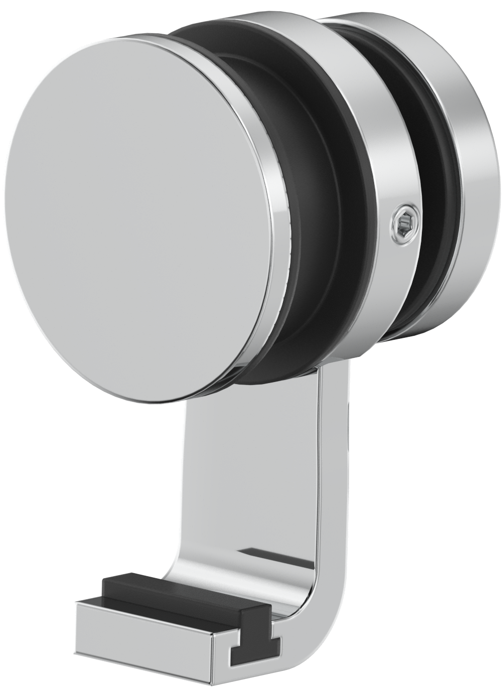 Sliding Roller/Wheel — Chrome
