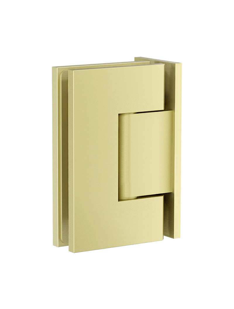 Shower Screen Hinge - Glass To Wall - PVD Tiger Bronze