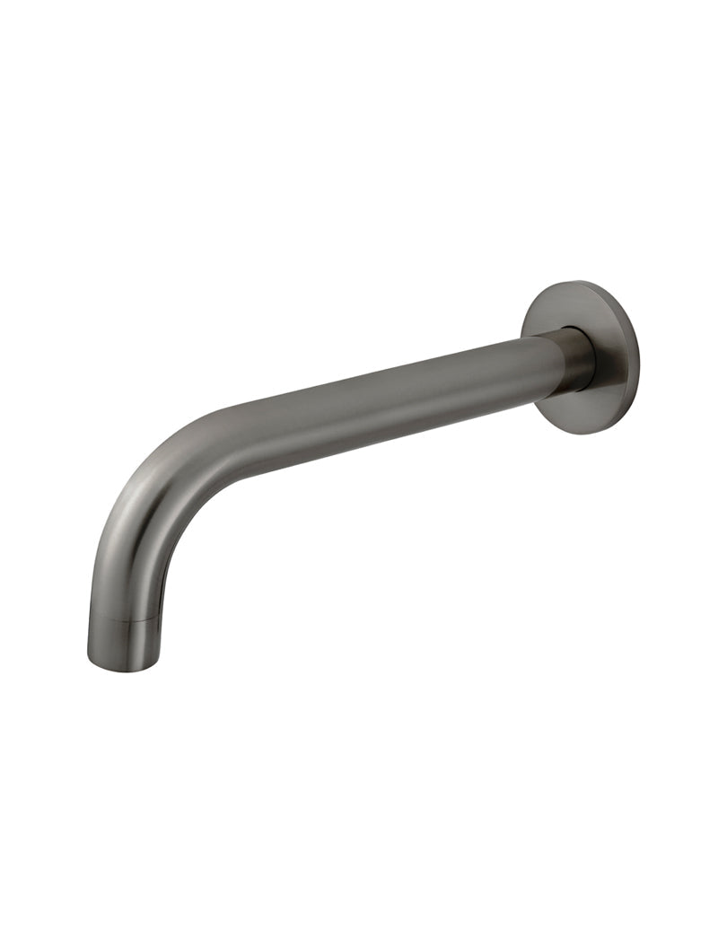Universal Round Curved Spout — Shadow Gunmetal